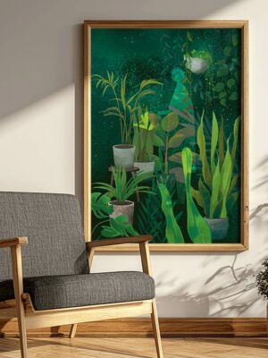 'I Feel Green' - Digital Painting