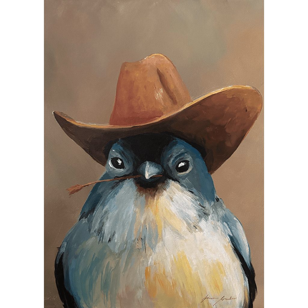 'Outlaw Tit' - Painting Reproduction