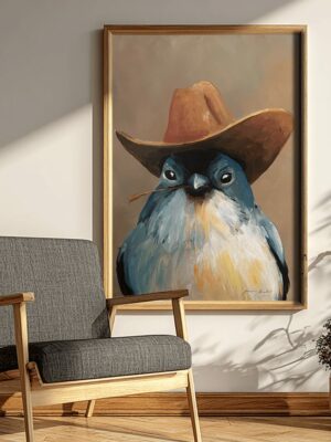 'Outlaw Tit' - Painting Reproduction
