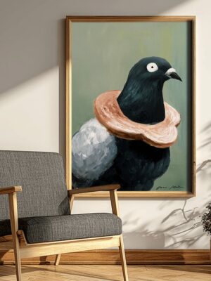 'The Bread Hunter' - Painting Reproduction