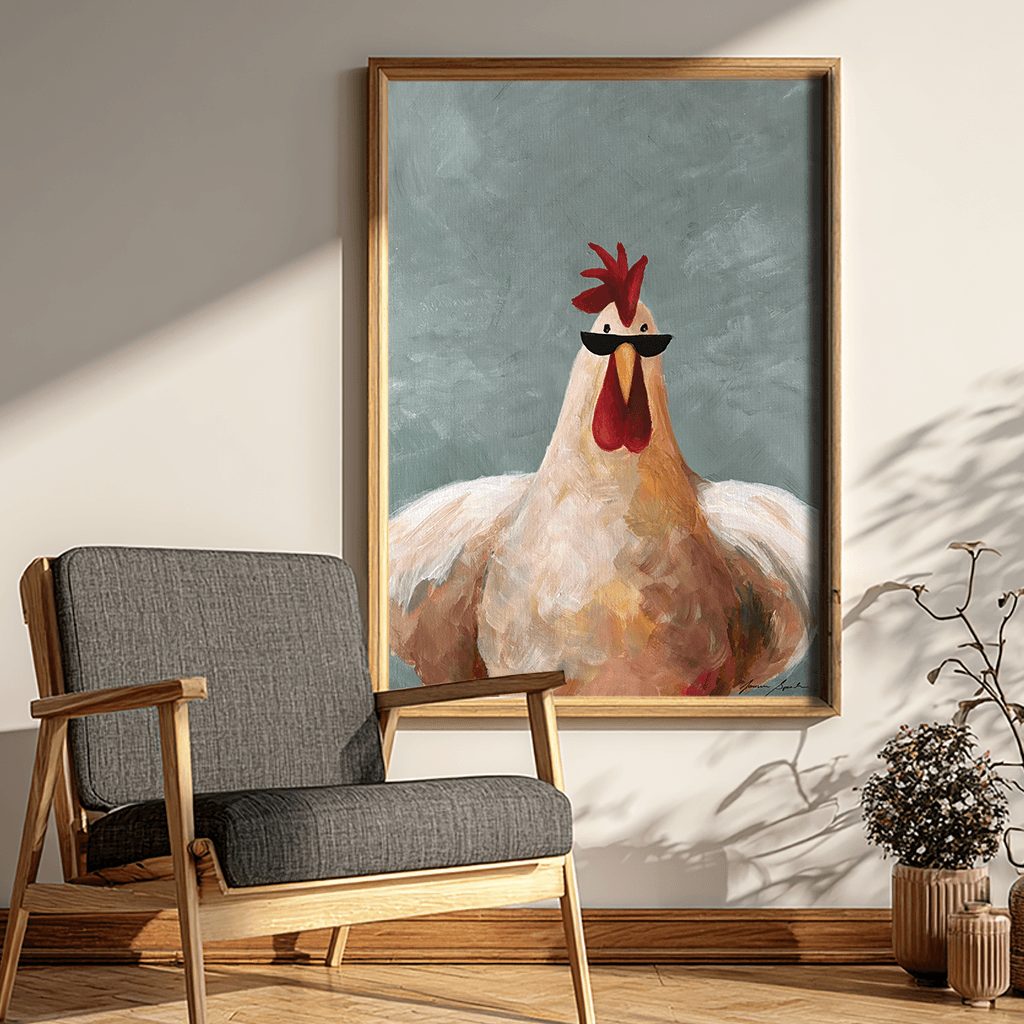 'The Look' - Painting Reproduction