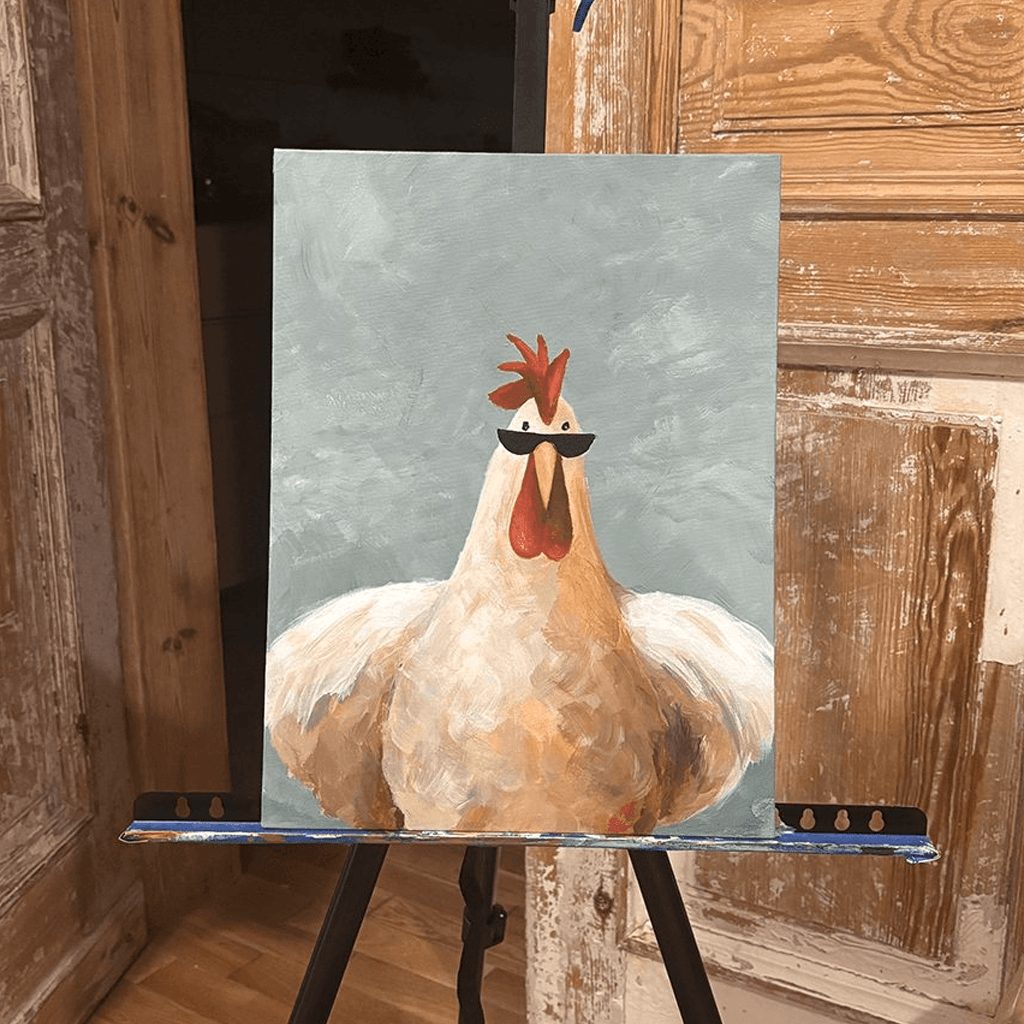 "The Look” - Acrylic on Canvas (SOLD)
