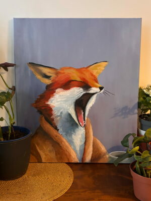"Good Morning" - Acrylic on Canvas (SOLD)