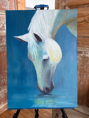 "Reflection" - Acrylic on Canvas (SOLD)